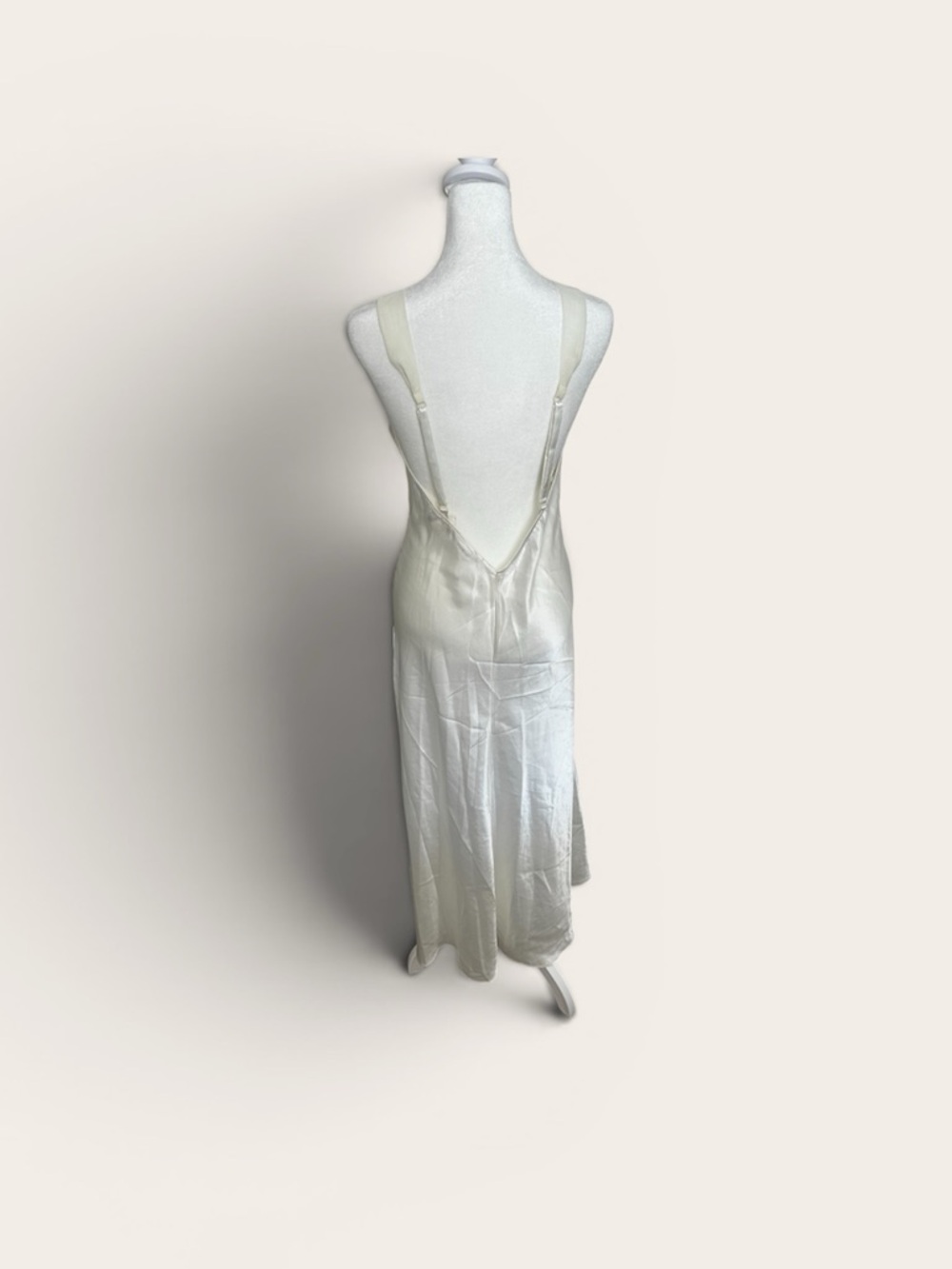 Rare 90s Victoria's Secret Bridal Satin Lace-Trim Robe (XS/S) and Dress (M)